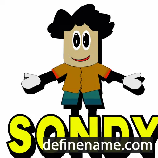 Sondy cartoon