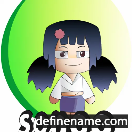 cartoon of the name Sonoko