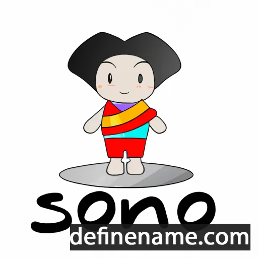 Sonono cartoon