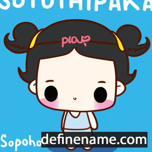 Sopheaktra cartoon