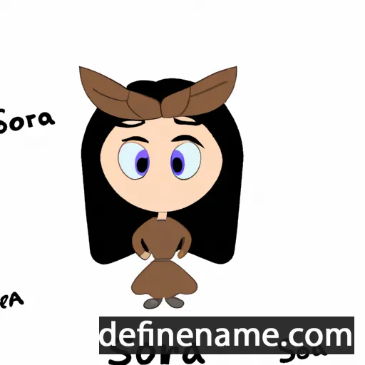 Soraha cartoon