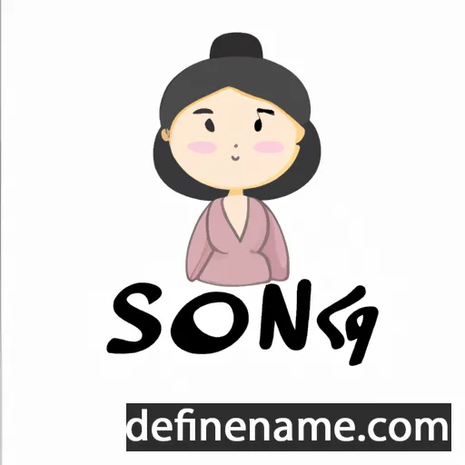 cartoon of the name So-yeong