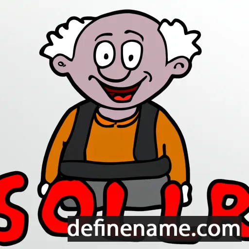 cartoon of the name Sørli