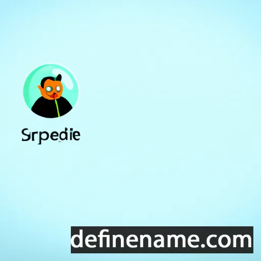 cartoon of the name Spiridione