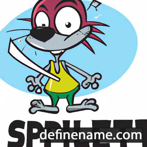 cartoon of the name Splinter