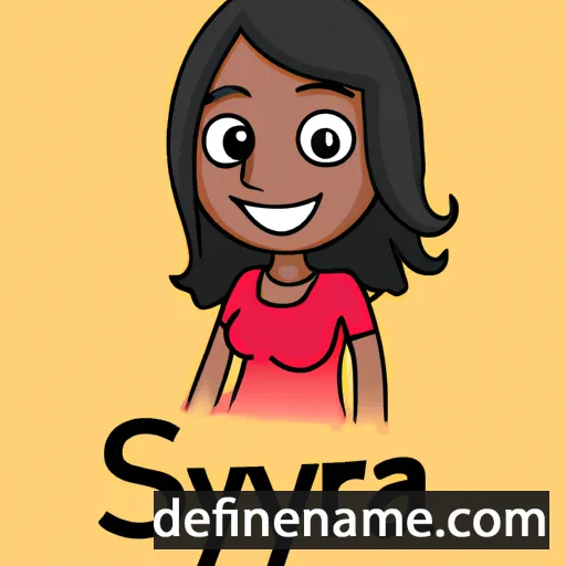 Sriya cartoon