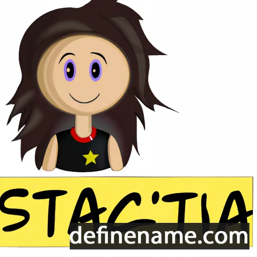 Staciana cartoon