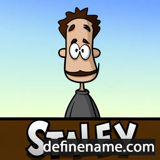 cartoon of the name Staley