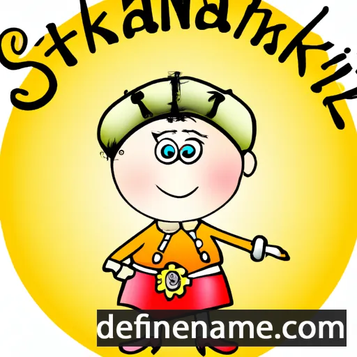 cartoon of the name Stanimirka