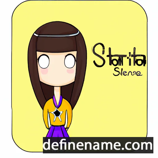 cartoon of the name Starina