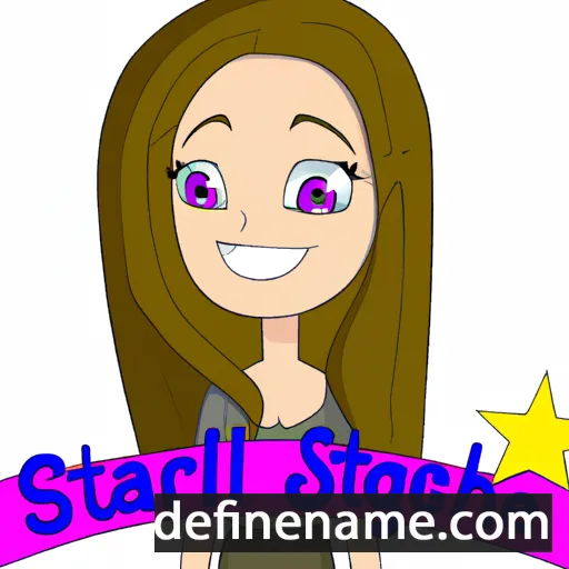 cartoon of the name Starleigh