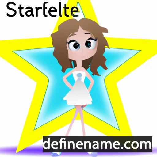 cartoon of the name Starlete