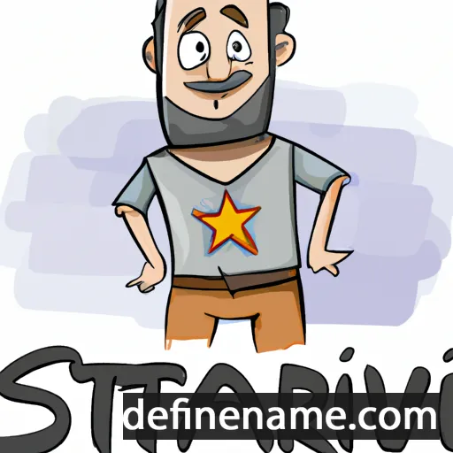 cartoon of the name Stavri