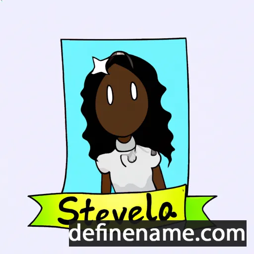 Stélvia cartoon