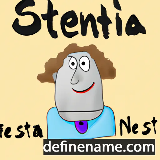 cartoon of the name Steina