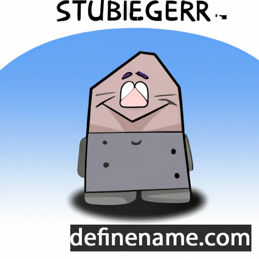 cartoon of the name Steinbergur