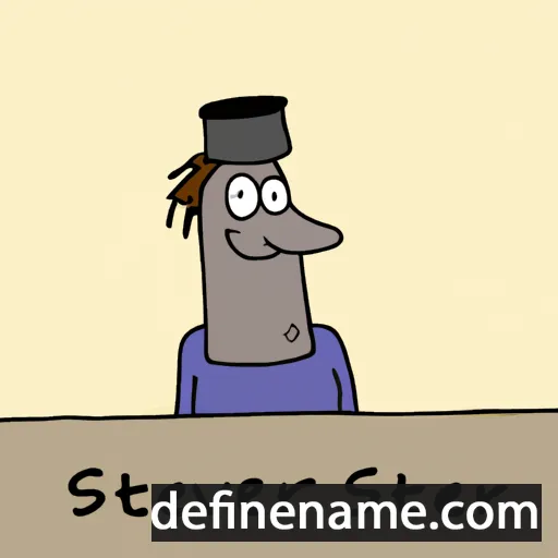 Steinvör cartoon