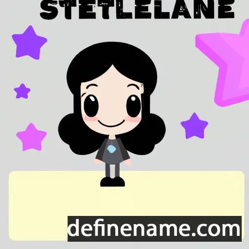 Stellanie cartoon