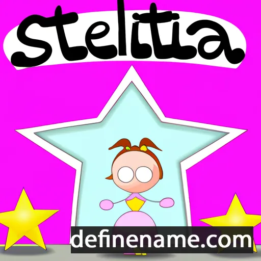 Stellina cartoon