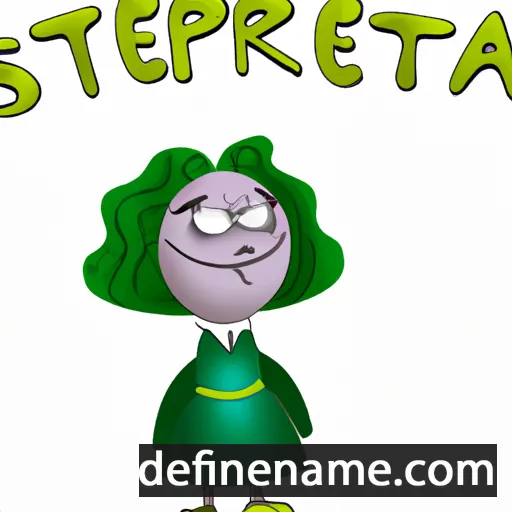 cartoon of the name Sterpeta