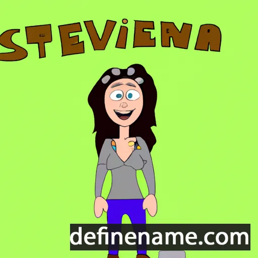 Steveana cartoon