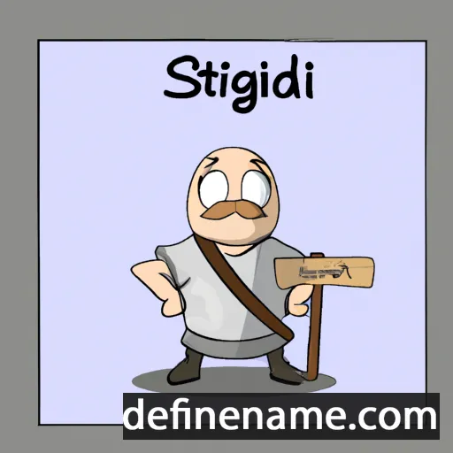 Stígheiður cartoon