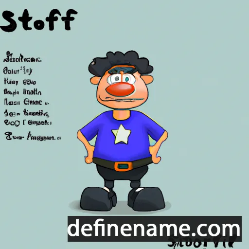 cartoon of the name Stólfr