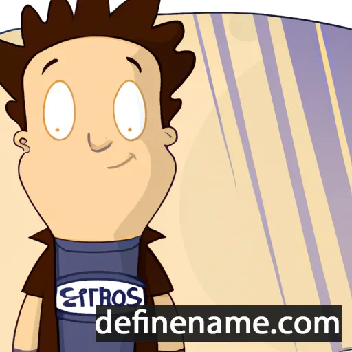 cartoon of the name Stratos