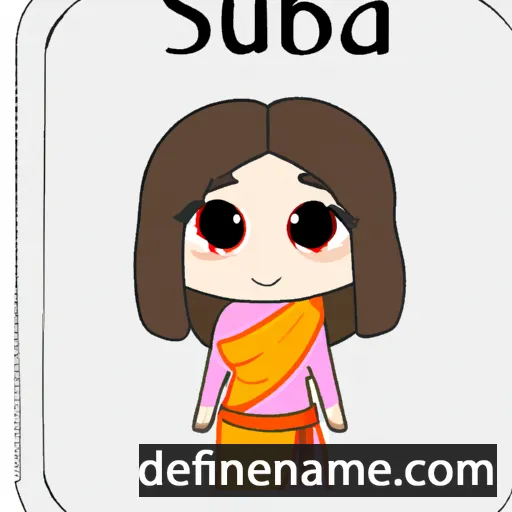 Subha cartoon