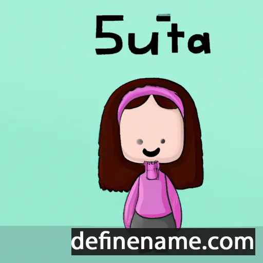 cartoon of the name Suffía