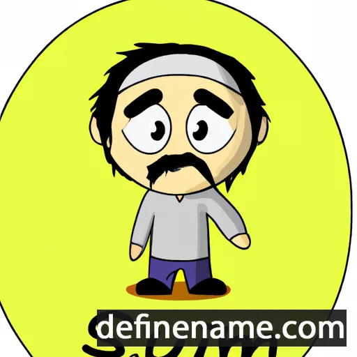 cartoon of the name Suffian