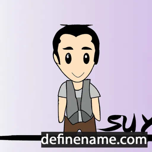 cartoon of the name Sufyan