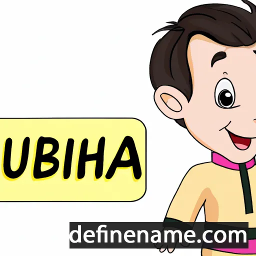 cartoon of the name Suhaib