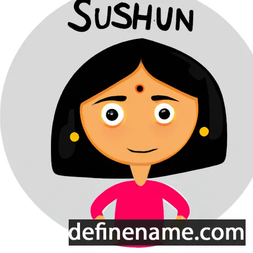 Suhasini cartoon