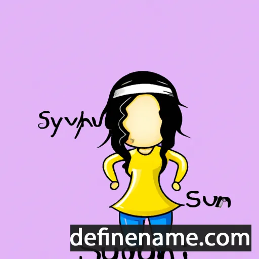 Suhiyini cartoon