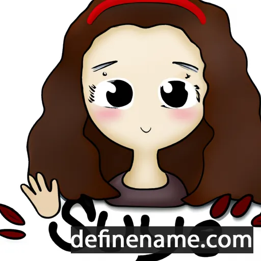 Suhye cartoon