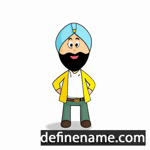 Sukhminder cartoon