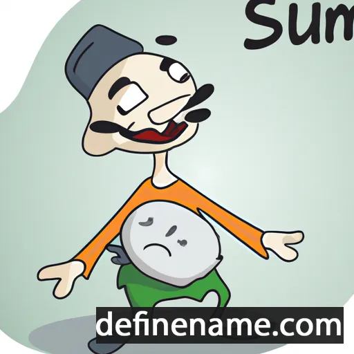 cartoon of the name Sulimir