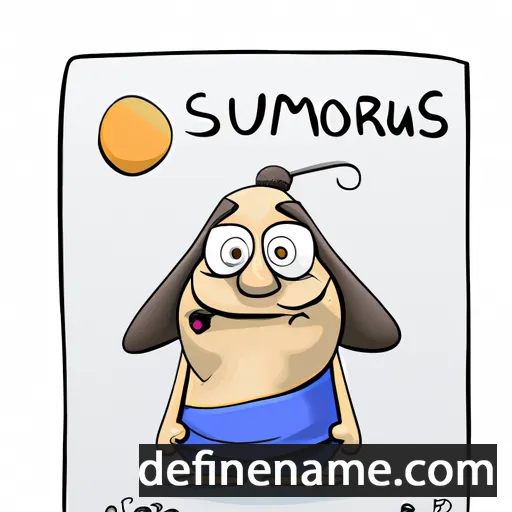 cartoon of the name Sumarrós