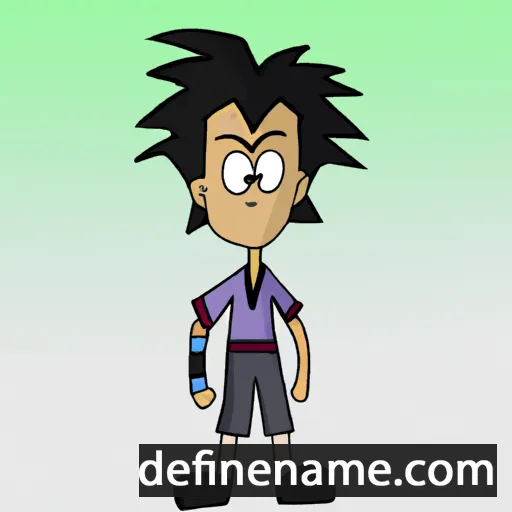 cartoon of the name Sumu