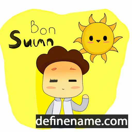 Sunbeom cartoon