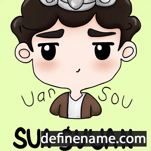 cartoon of the name Surin