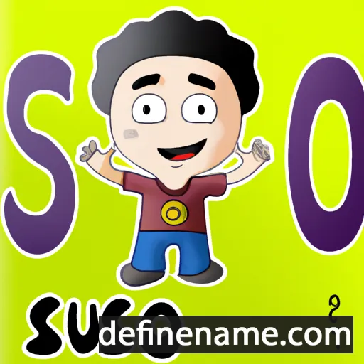 cartoon of the name Suso