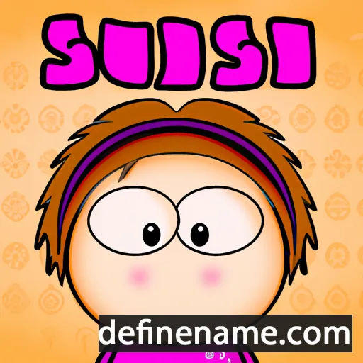 Sussi cartoon