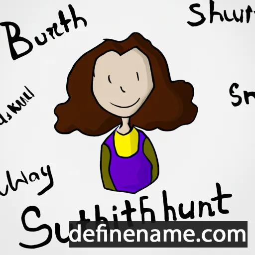 cartoon of the name Sutherlyn