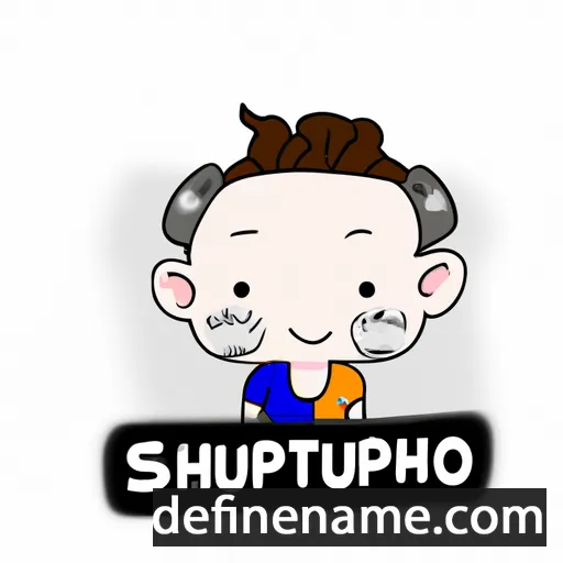 cartoon of the name Sutiphong