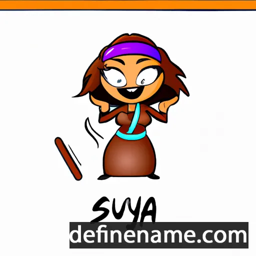 Suya-jya cartoon