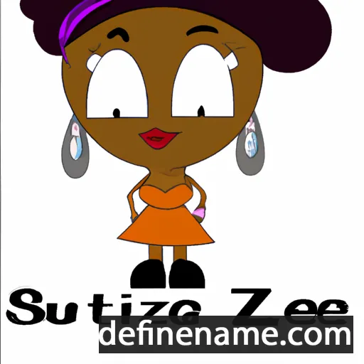 cartoon of the name Suzetta