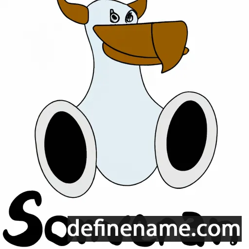 cartoon of the name Svanbjörn