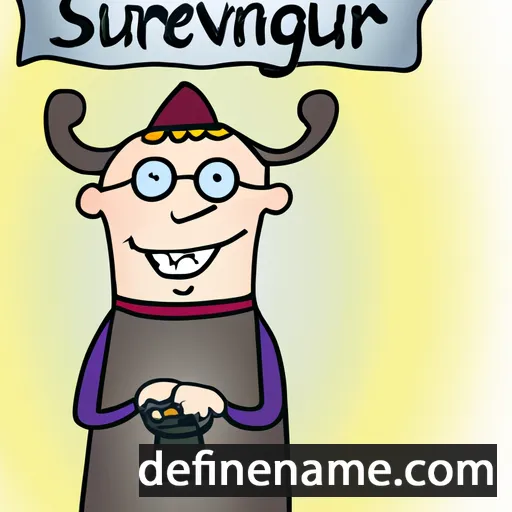 Sveinungr cartoon